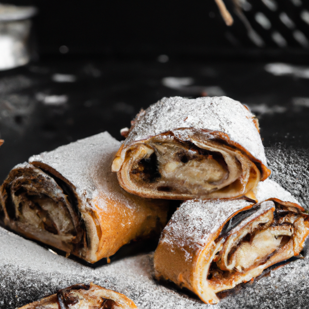 čokol&aacute;dov&yacute; Z&aacute;vin Chocolate Strudel