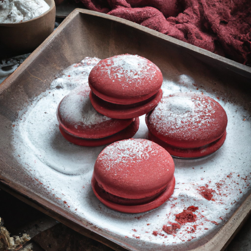 Red Velvet Whoopie Pies