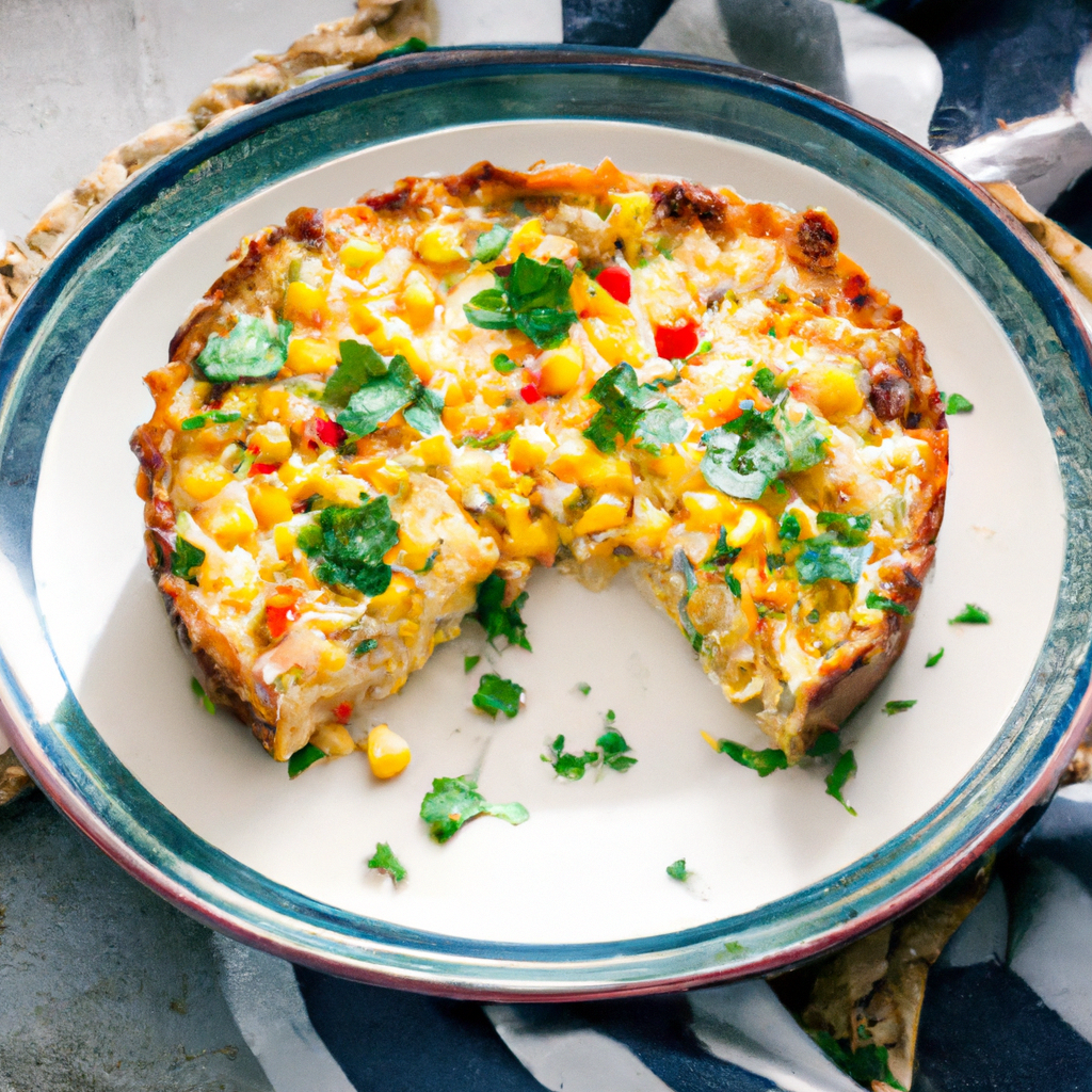 Impossible Quesadilla Pie