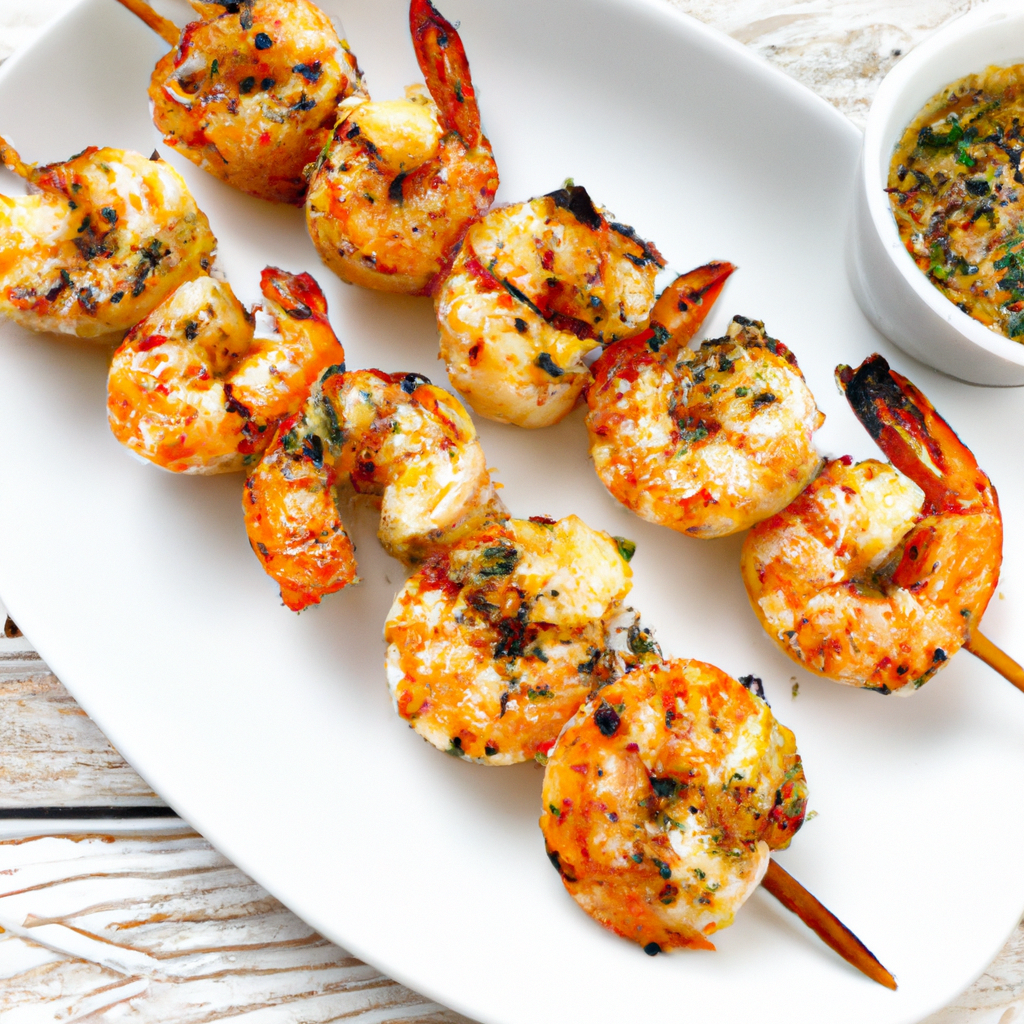 Grilled Garlic Shrimp