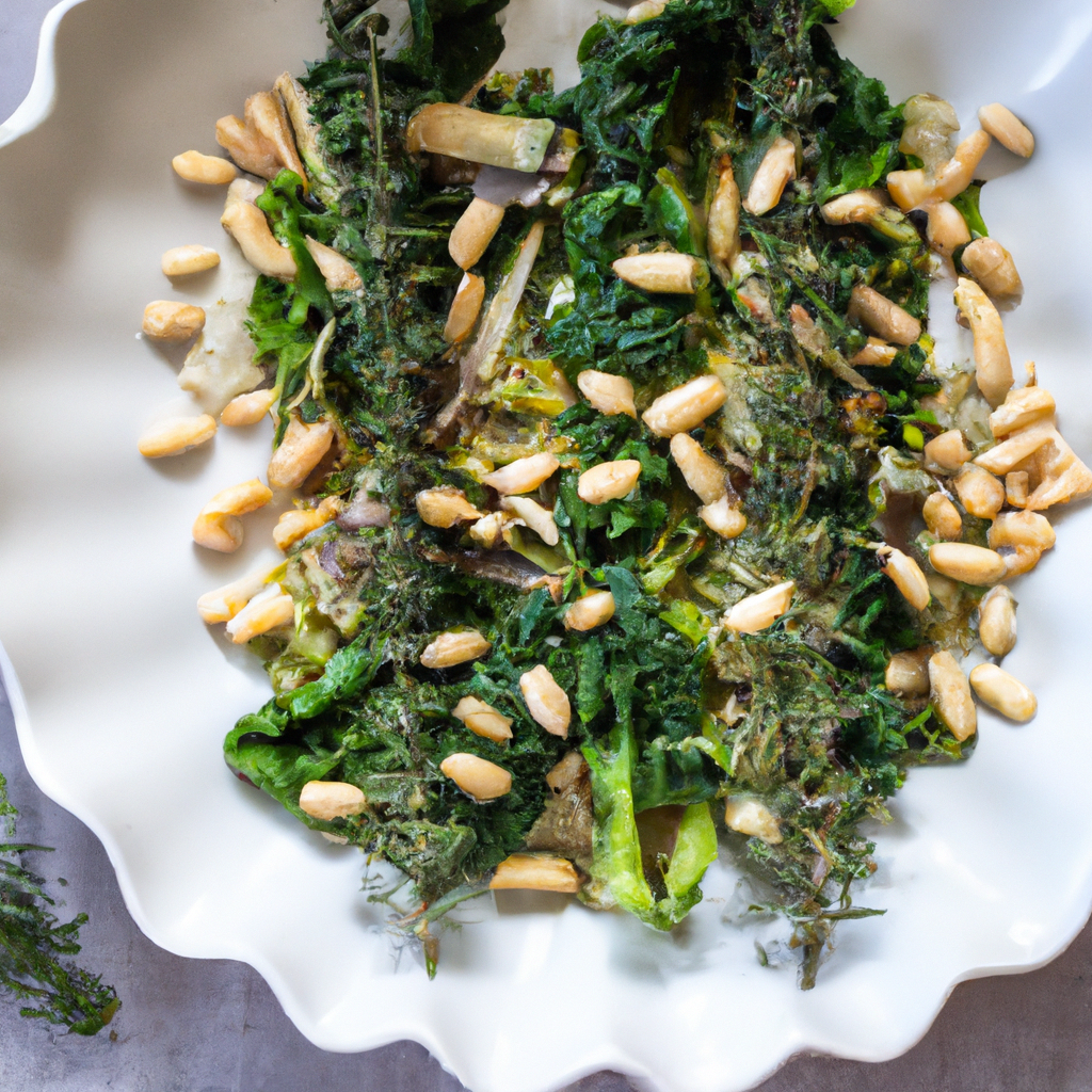 Lemony Romanesco With Pine Nuts Is A Delicious Easy Recipe