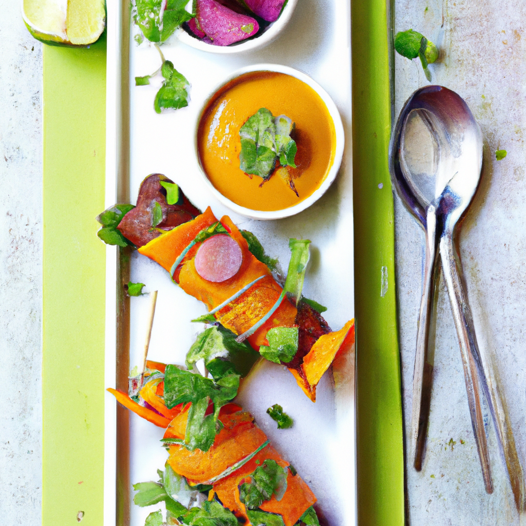 Satay Skewers Spicy Sweet Potatoes Rice Paper Rolls Yotam Ottolenghi S Party Recipes