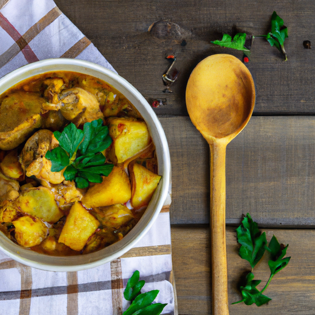 Chicken, Potato And Pepper Stew