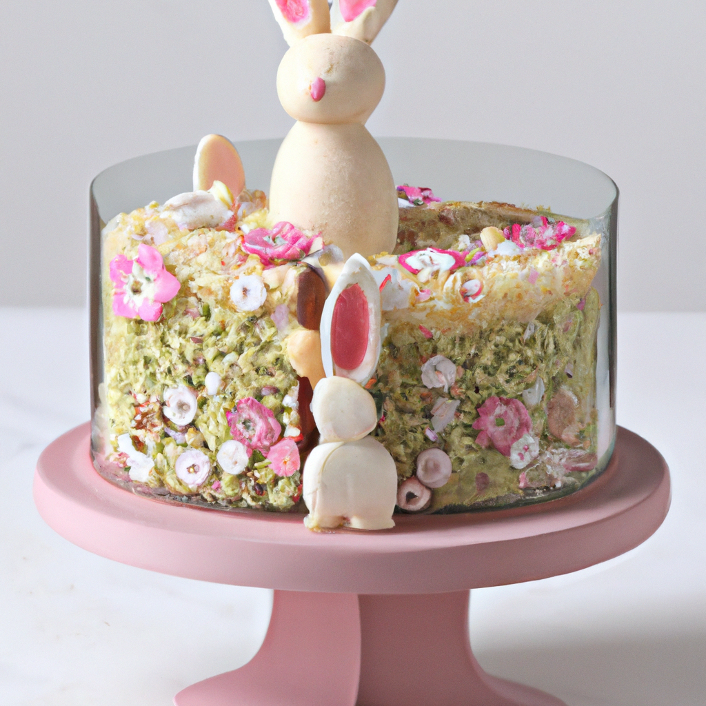 Easter Bunny Patch Cake