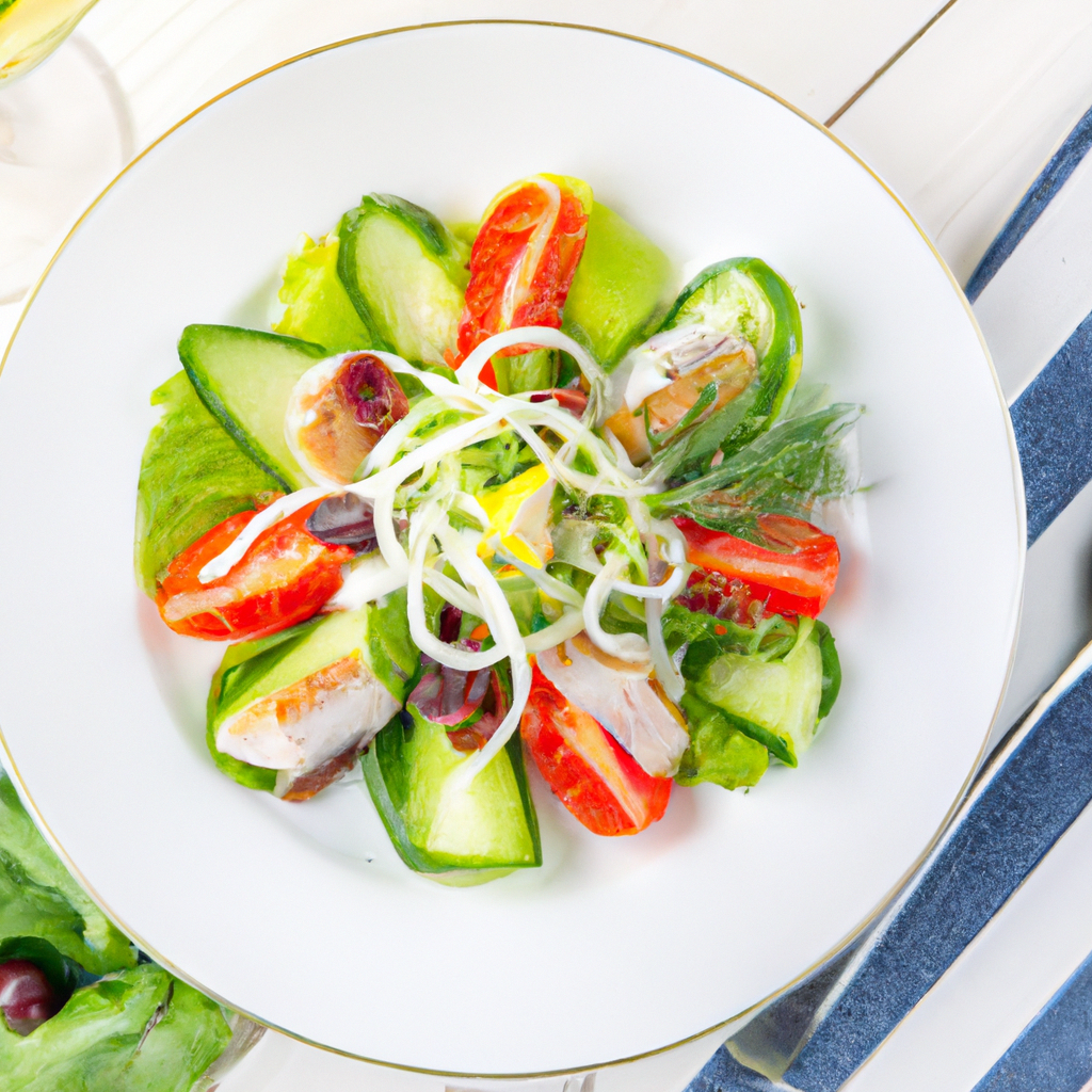 Most Popular And Yummy Fish Salad For Foodie