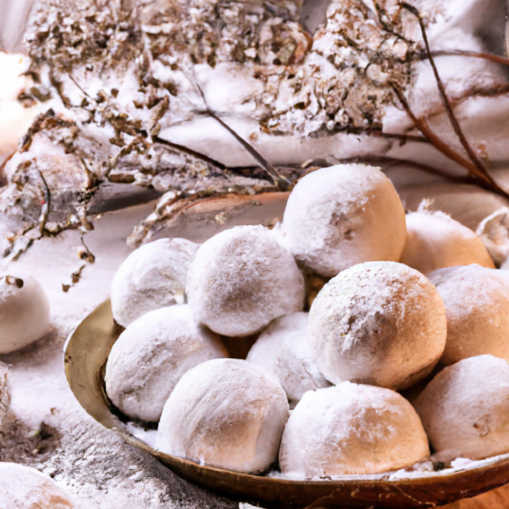 Kourabiedes Me Kanela Cinnamon Shortbread