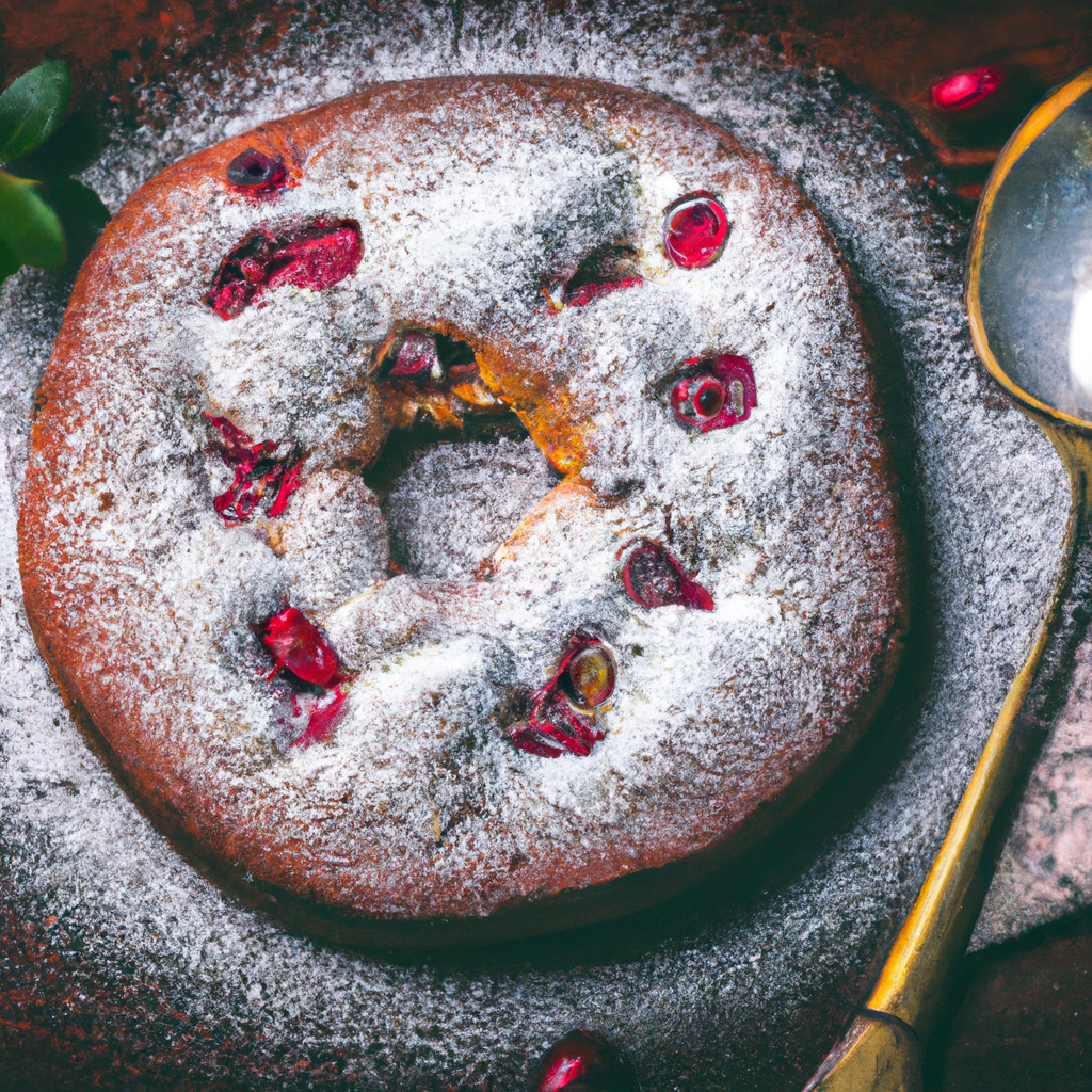 Lingonkaka Lingonberry Cake