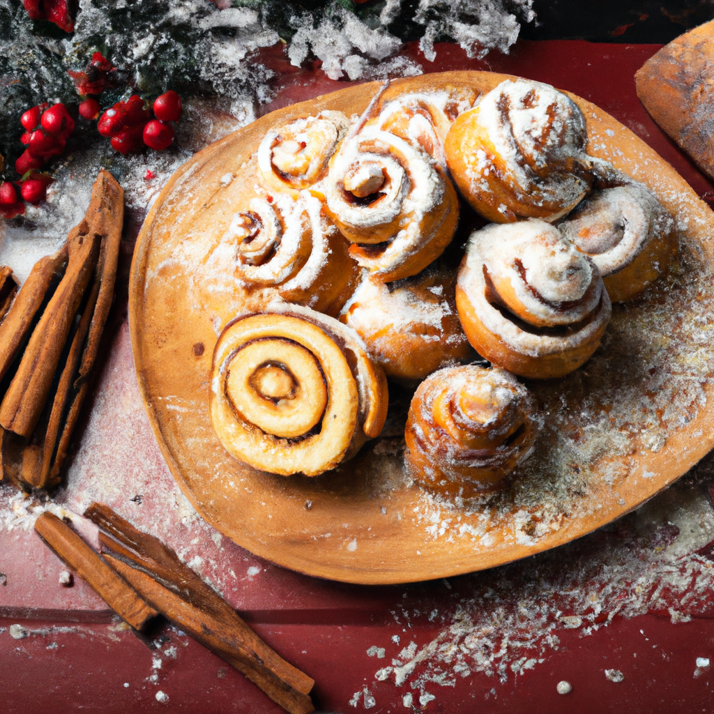 Kanelbullar Med Pepparkaka Cinnamon And Gingerbread Rolls