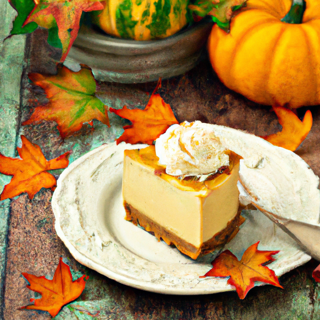 Marbled Pumpkin Cheesecake