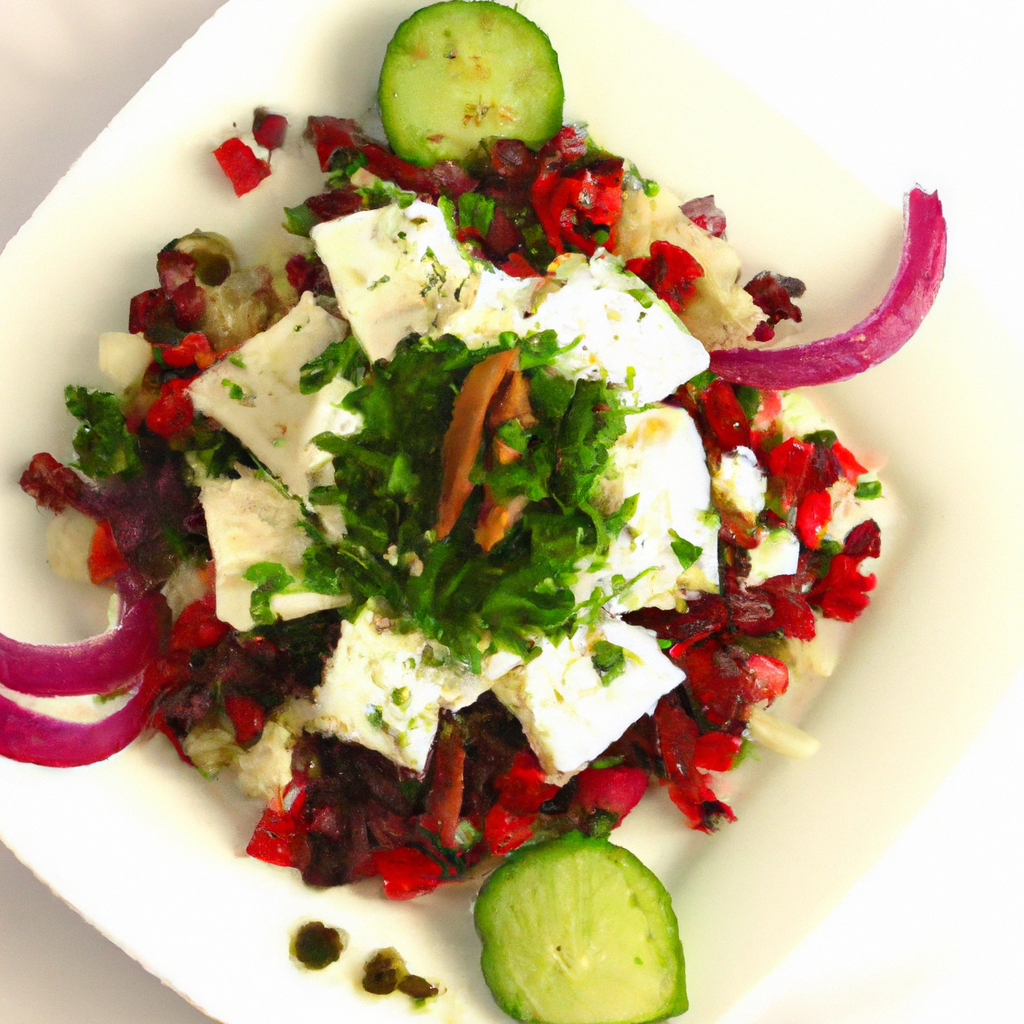Chanukah Candle Salad