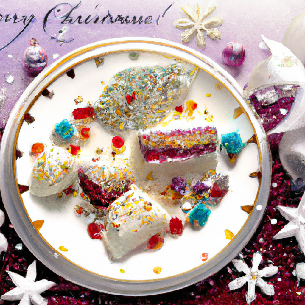 White Christmas Jewel Fudge