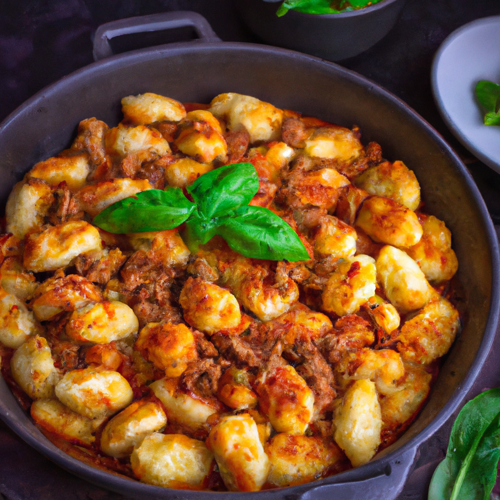 Cheesy Bolognese Gnocchi Bake Slimming Eats Recipe