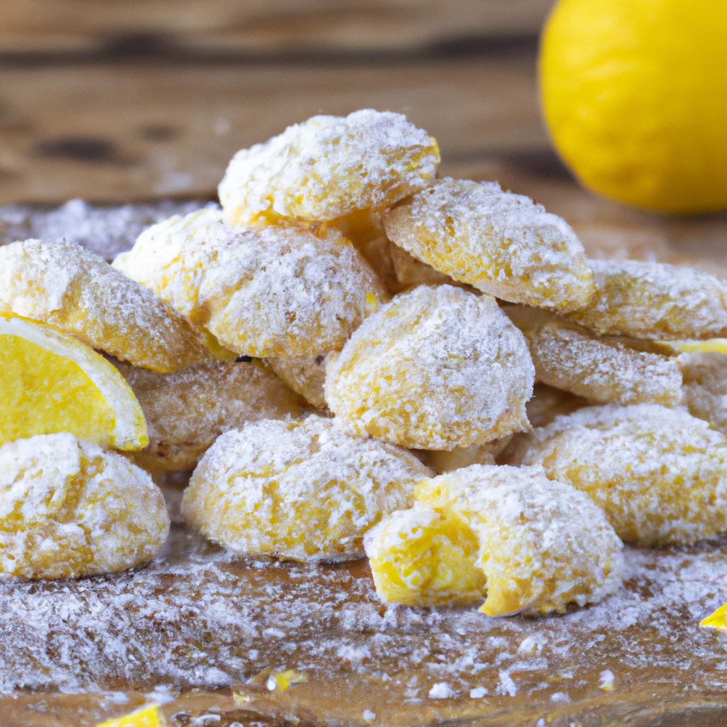 Easy Lemon Crinkle Cookies Recipe 2