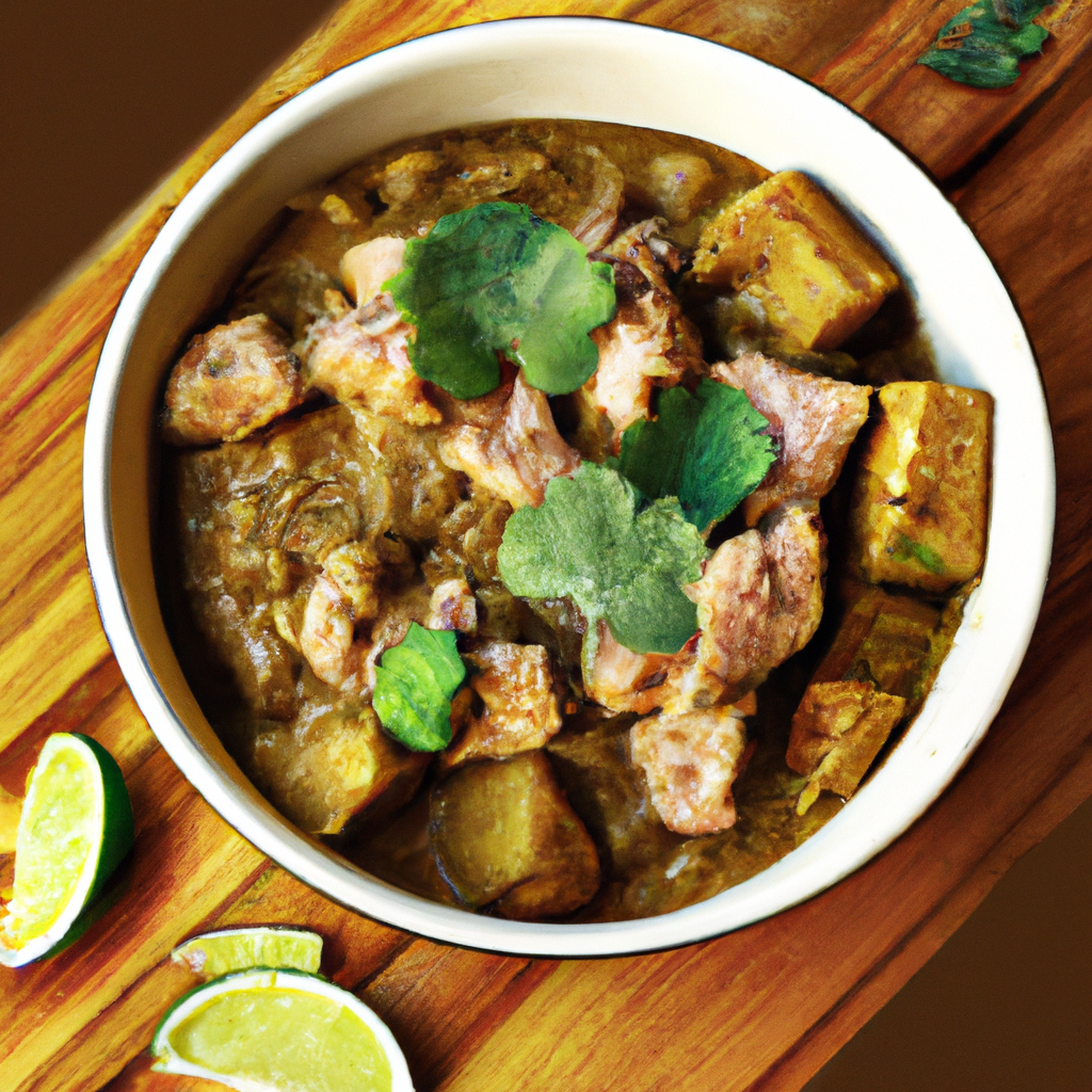 Recipe Pork Poblano And Pumpkin Stew