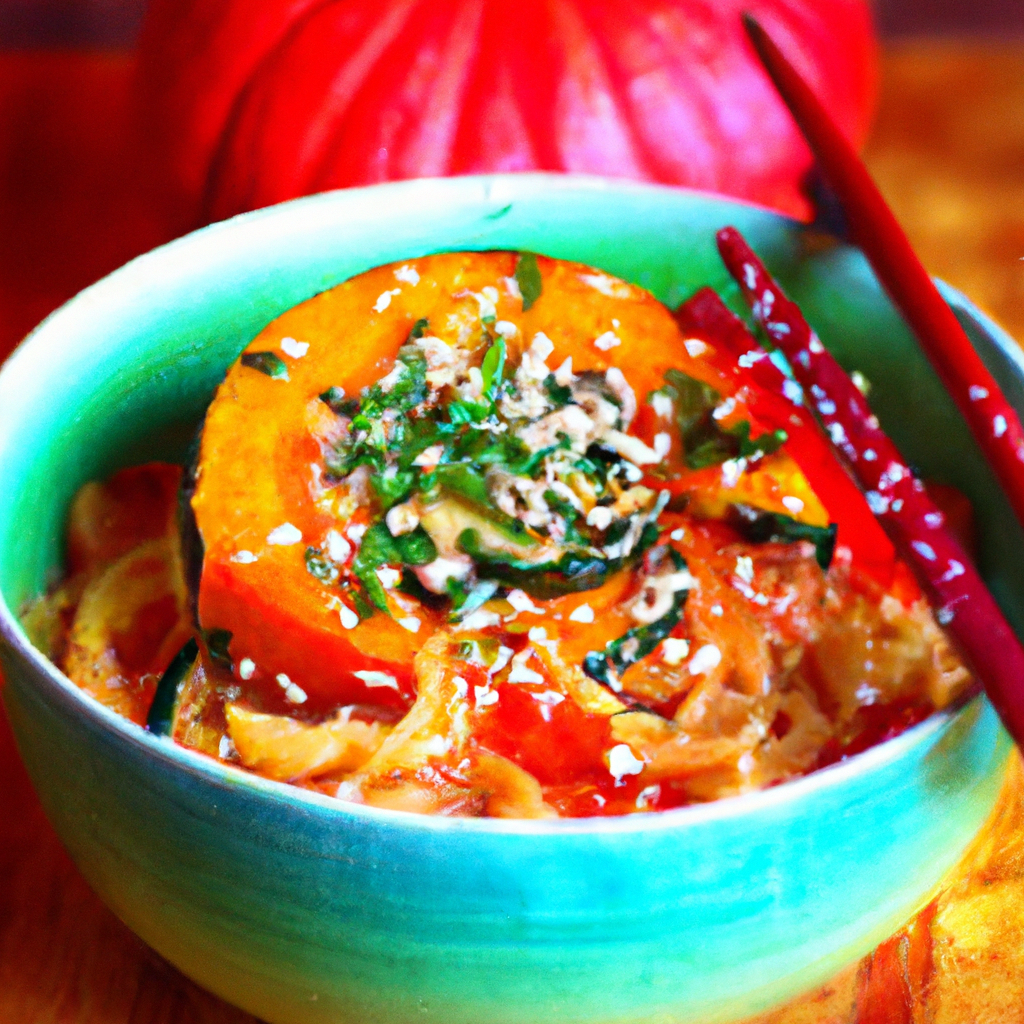 Asian Inspired Spaghetti Squash Noodle Soup On Shape Com