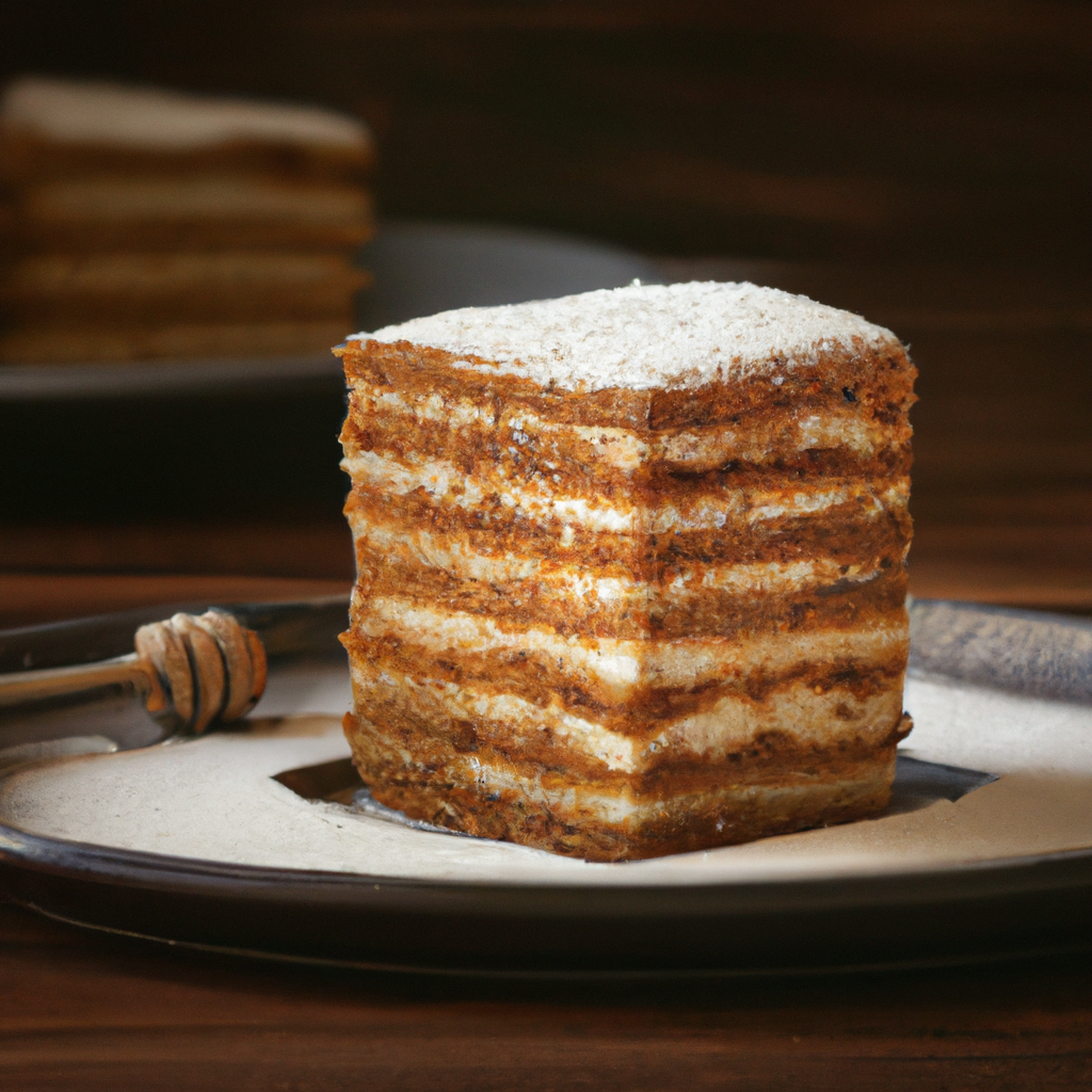 Miodownik Layered Honey Cake