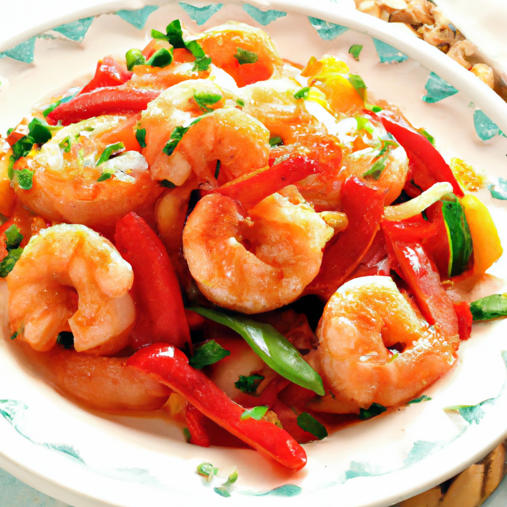 Italian Shrimp Saute Galliano
