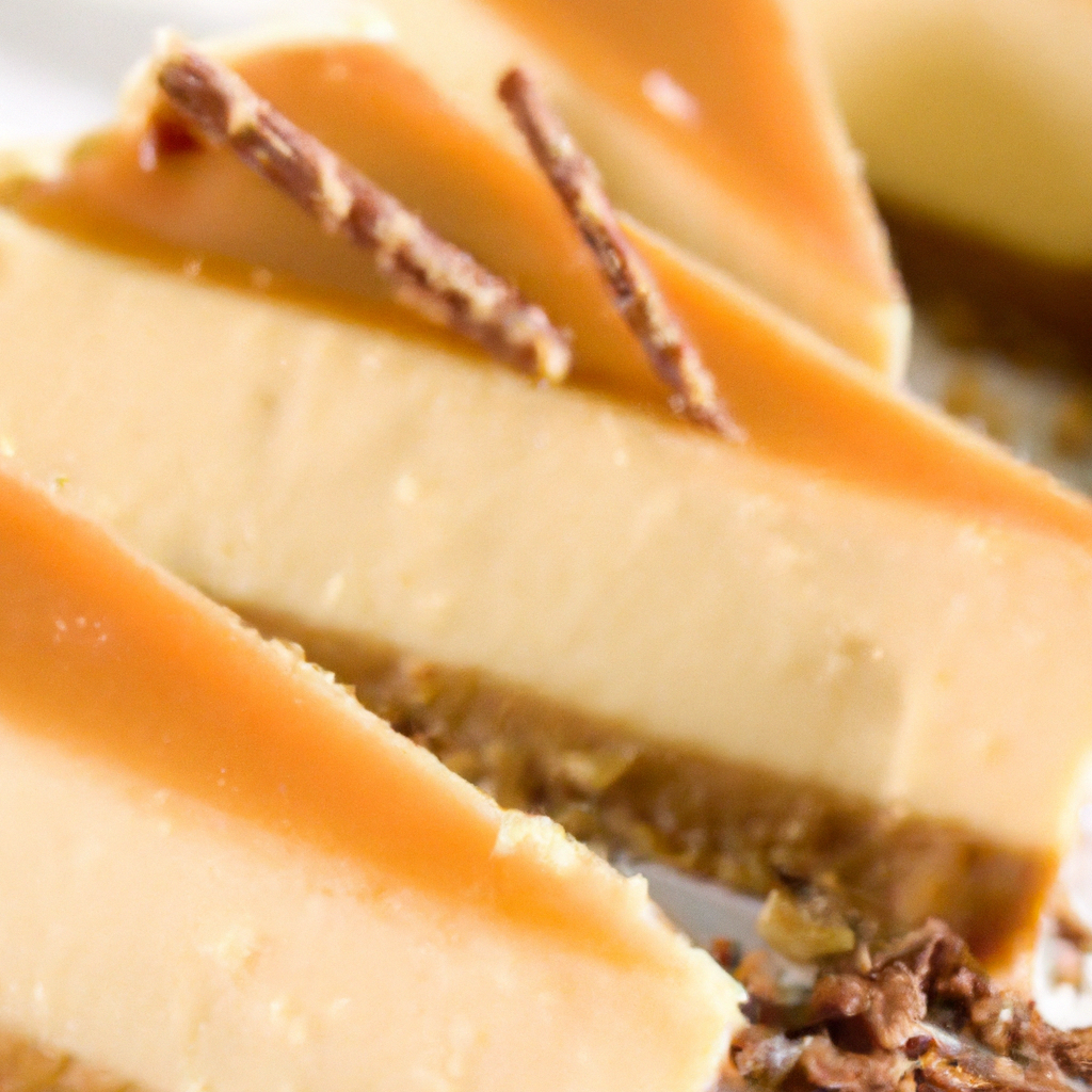 Toffee Top Cheesecake Bars