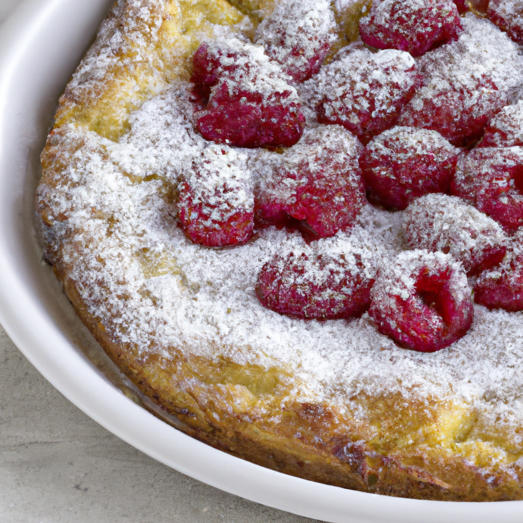 Raspberry Clafouti