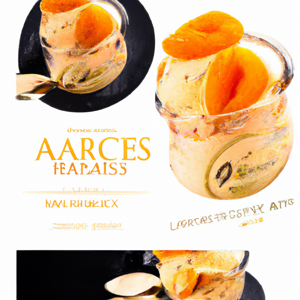 Apricot Earl Grey Ice Cream