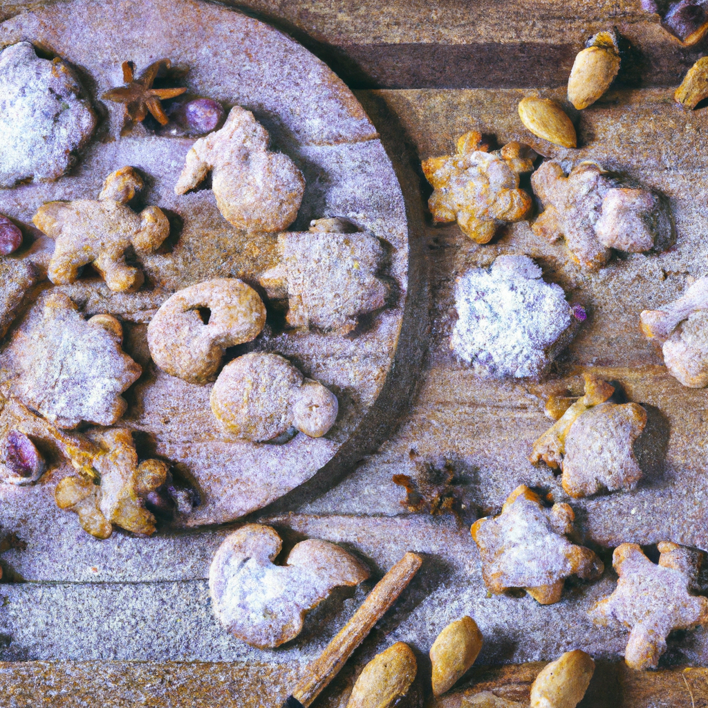 Spekulatius Spiced Almond Cookies