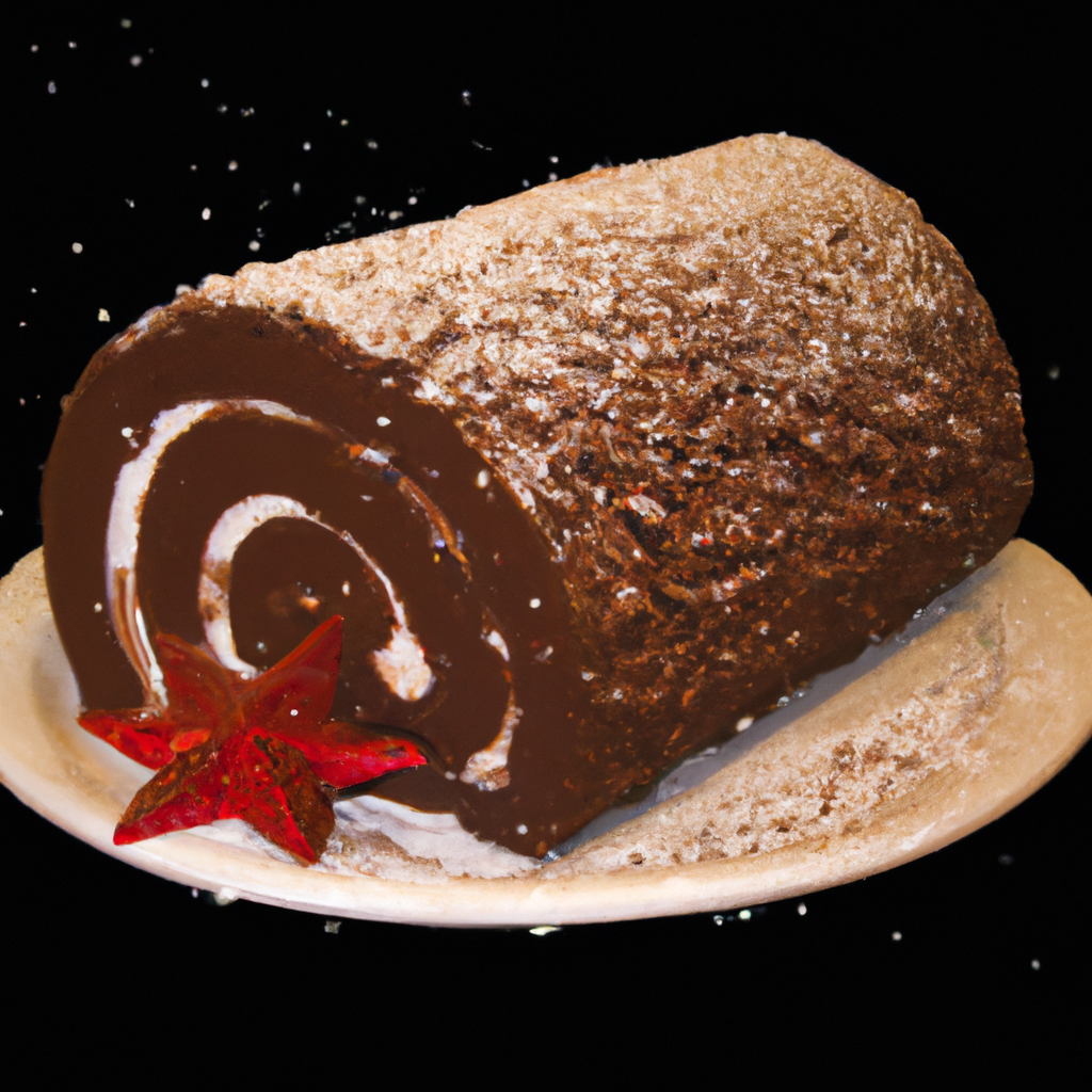 Chocolate Spiced Log
