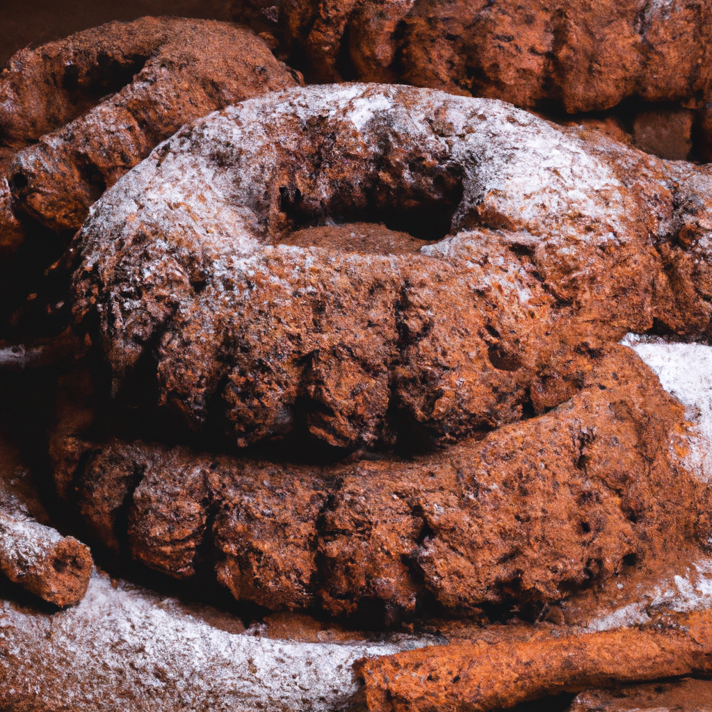 Zimt Schoko Kringel Cinnamon Chocolate Rings