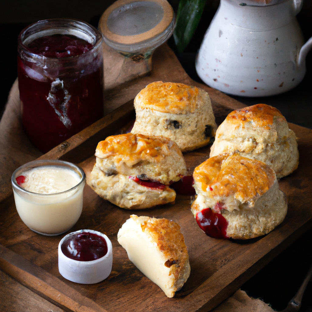 Scones With Clotted Cream