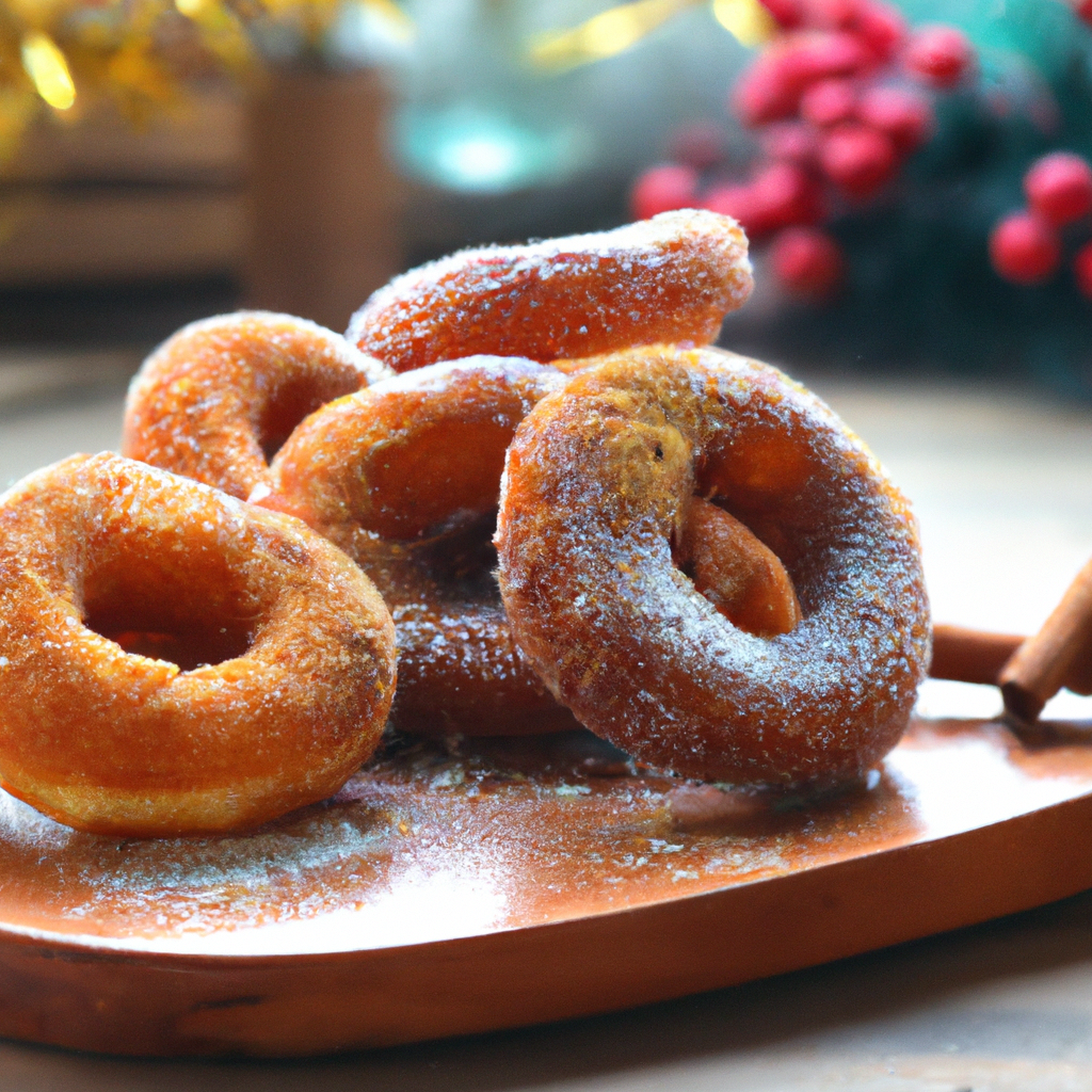 Churros Cinnamon Sugar Doughnuts