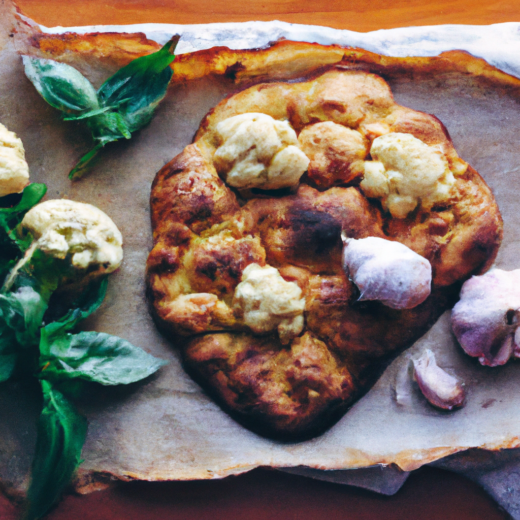 Cauliflower Garlic Flatbread Slimming Eats Recipes