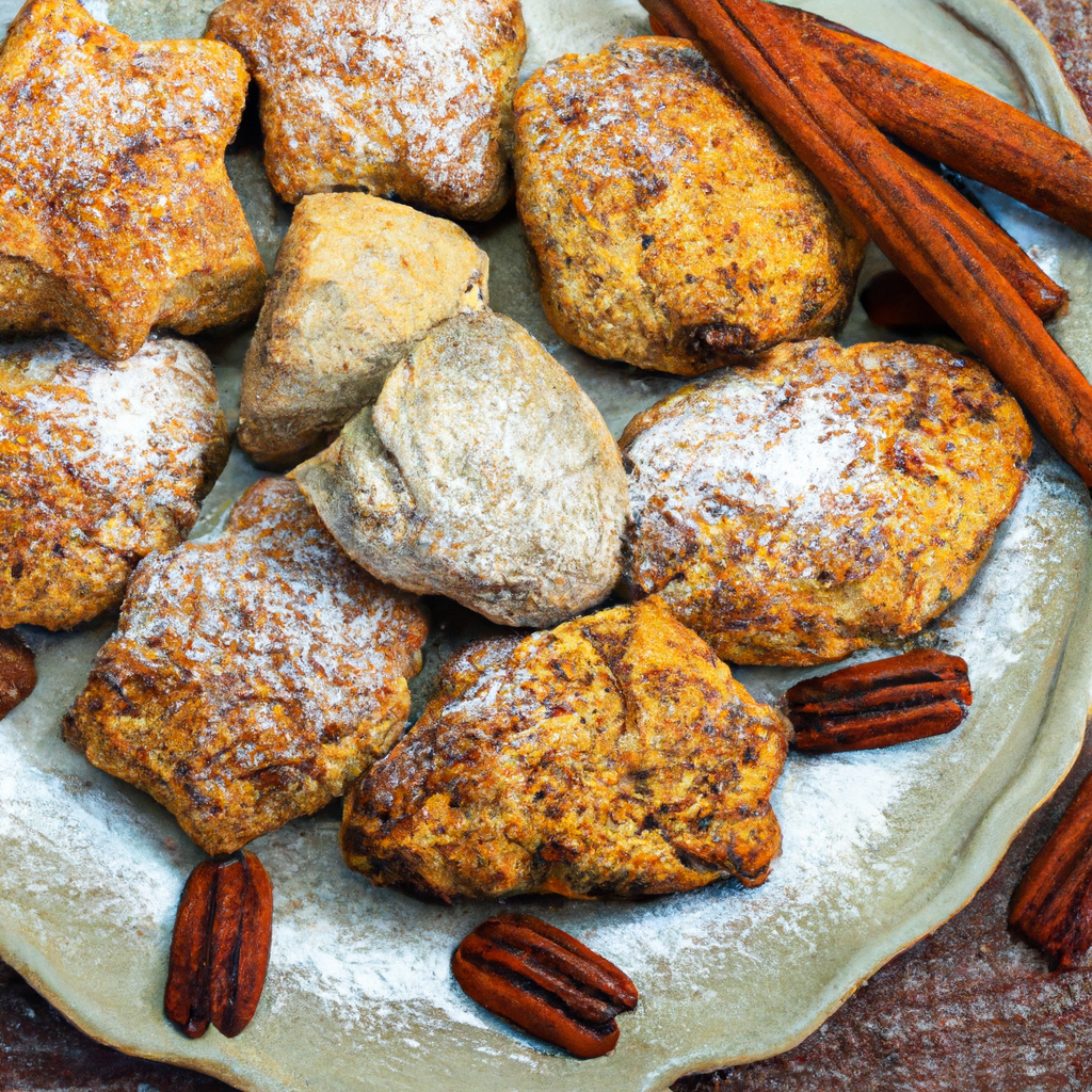 Pecan And Gingerbread Scones