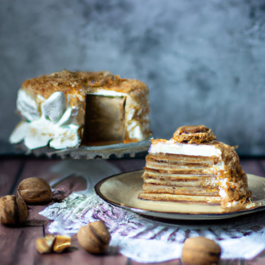 Medovn&iacute;k Honey Layer Cake