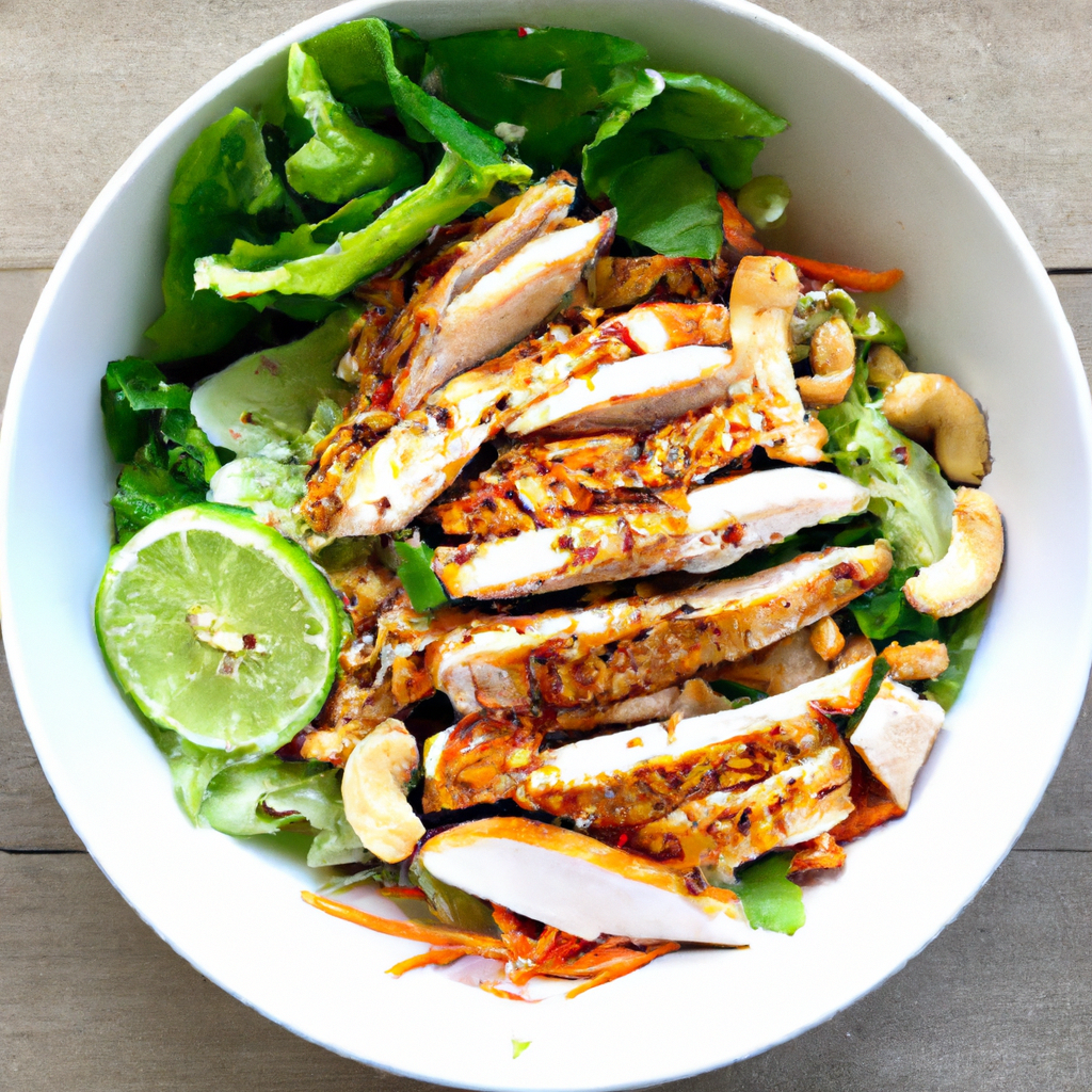 Weight Watchers Thai Chicken Salad Recipe The Inspiration Edit