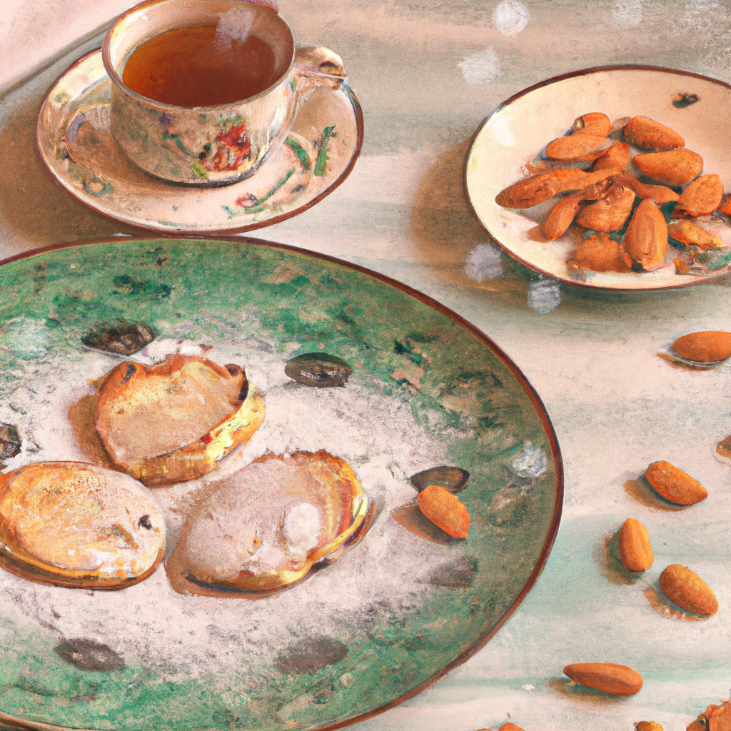 Zimt Mandel Pl&auml;tzchen Cinnamon Almond Cookies