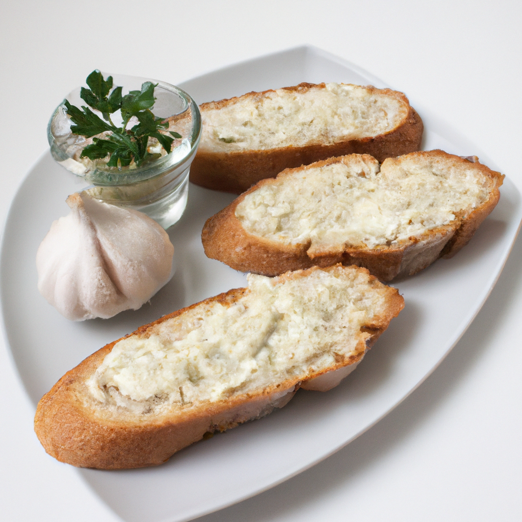 Non Fat Garlic Spread For Garlic Bread