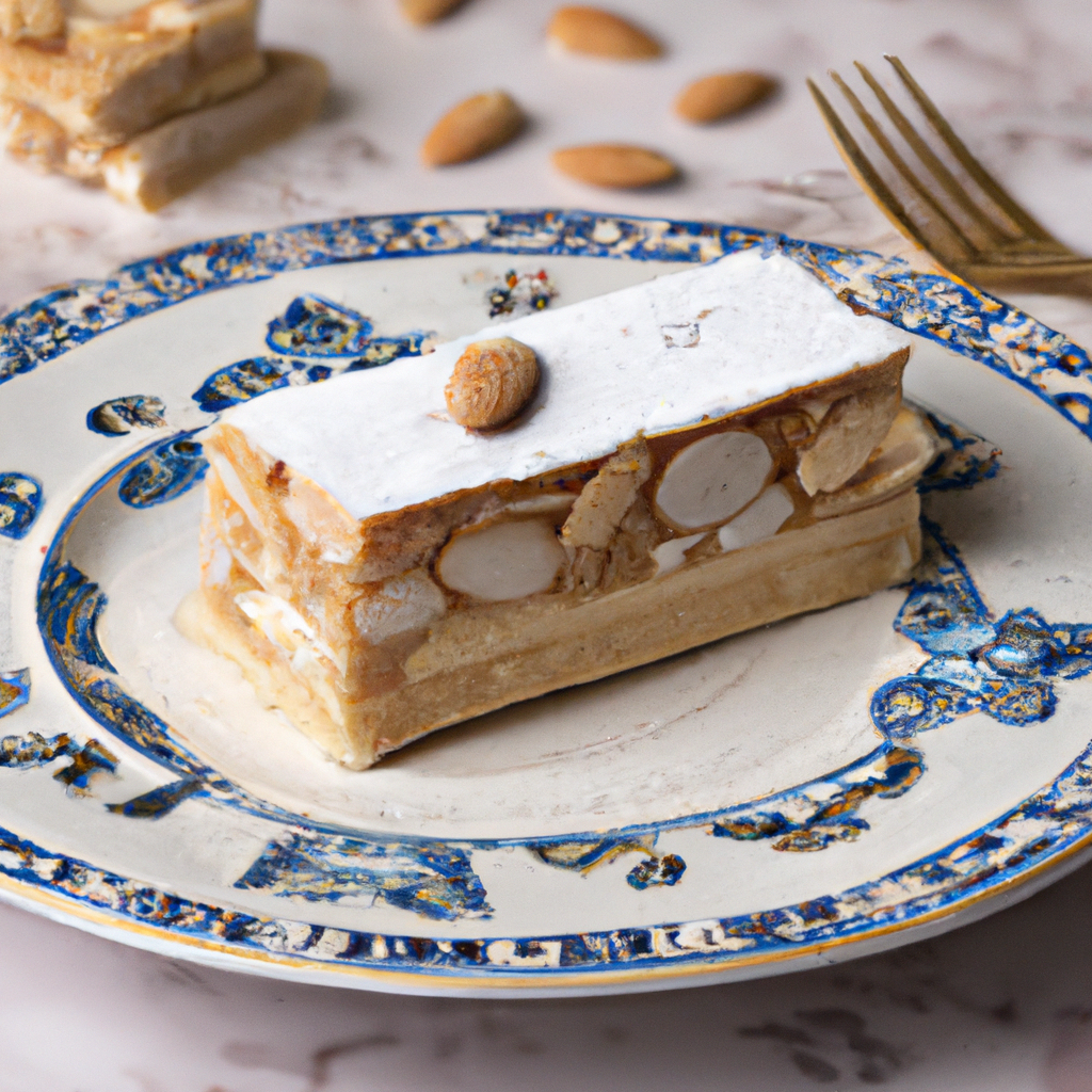 Pastel De Turr&oacute;n Nougat Cake