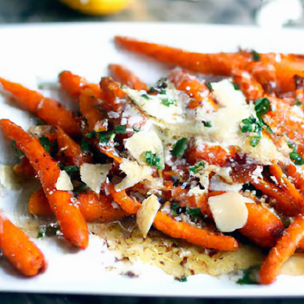 Roasted Garlic Parmesan Carrots Easy Roasted Carrots Recipe