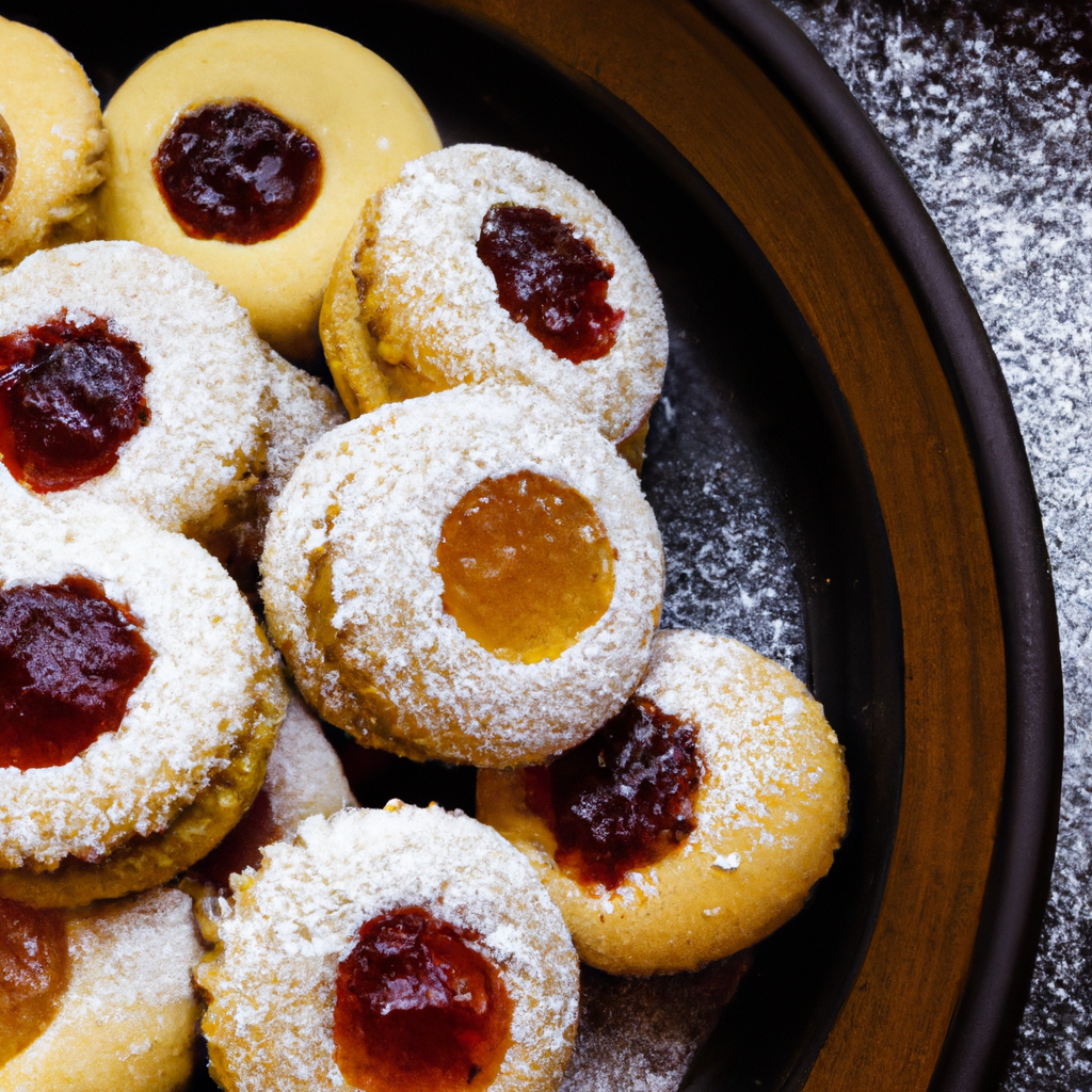 Syltet&oslash;jsm&aring;kager Jam Cookies
