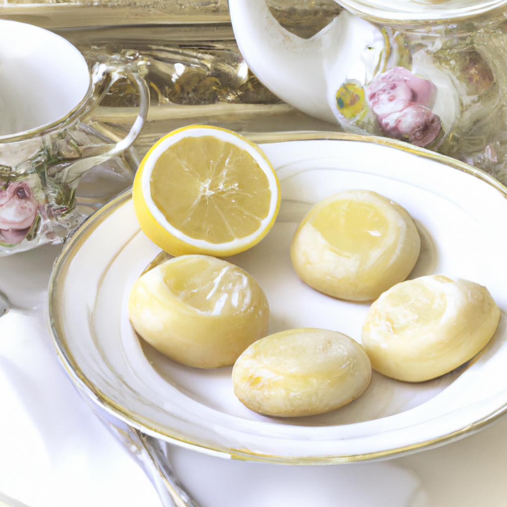 Delicate Lemon Tea Cake Cookies