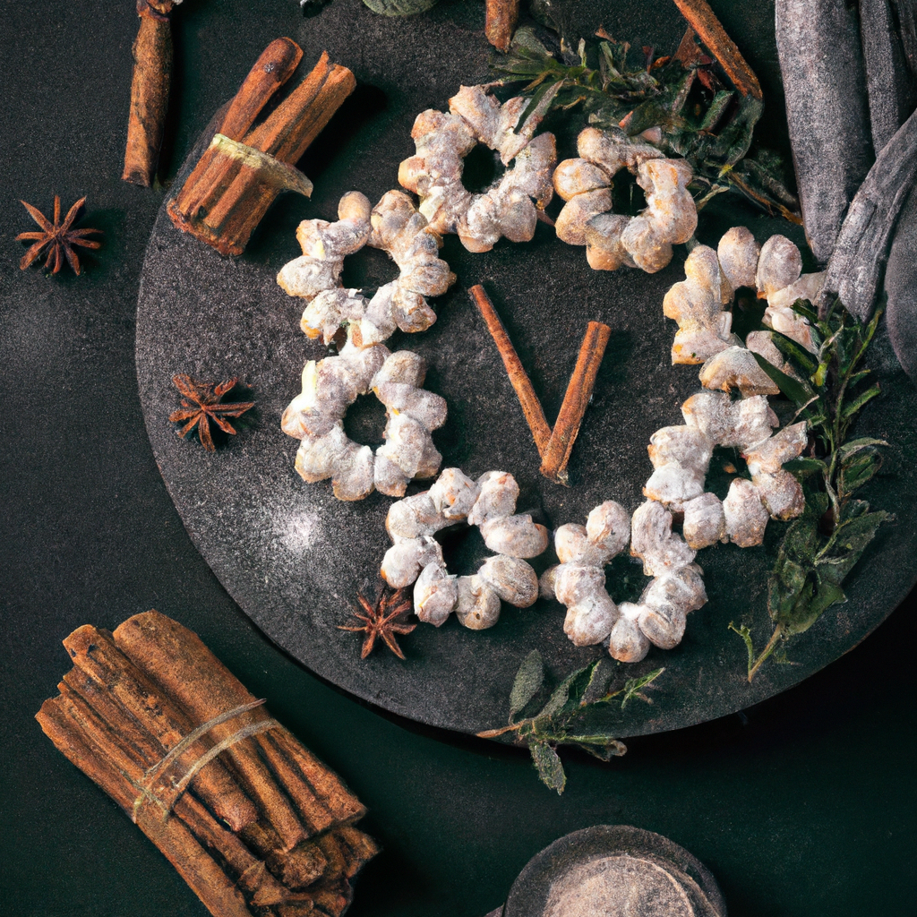 Zimtkr&auml;nze Cinnamon Wreath Cookies