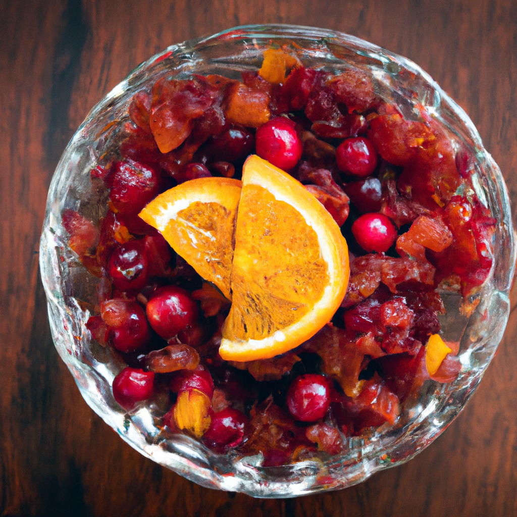 3 Ingredient Cranberry Orange Relish Recipe