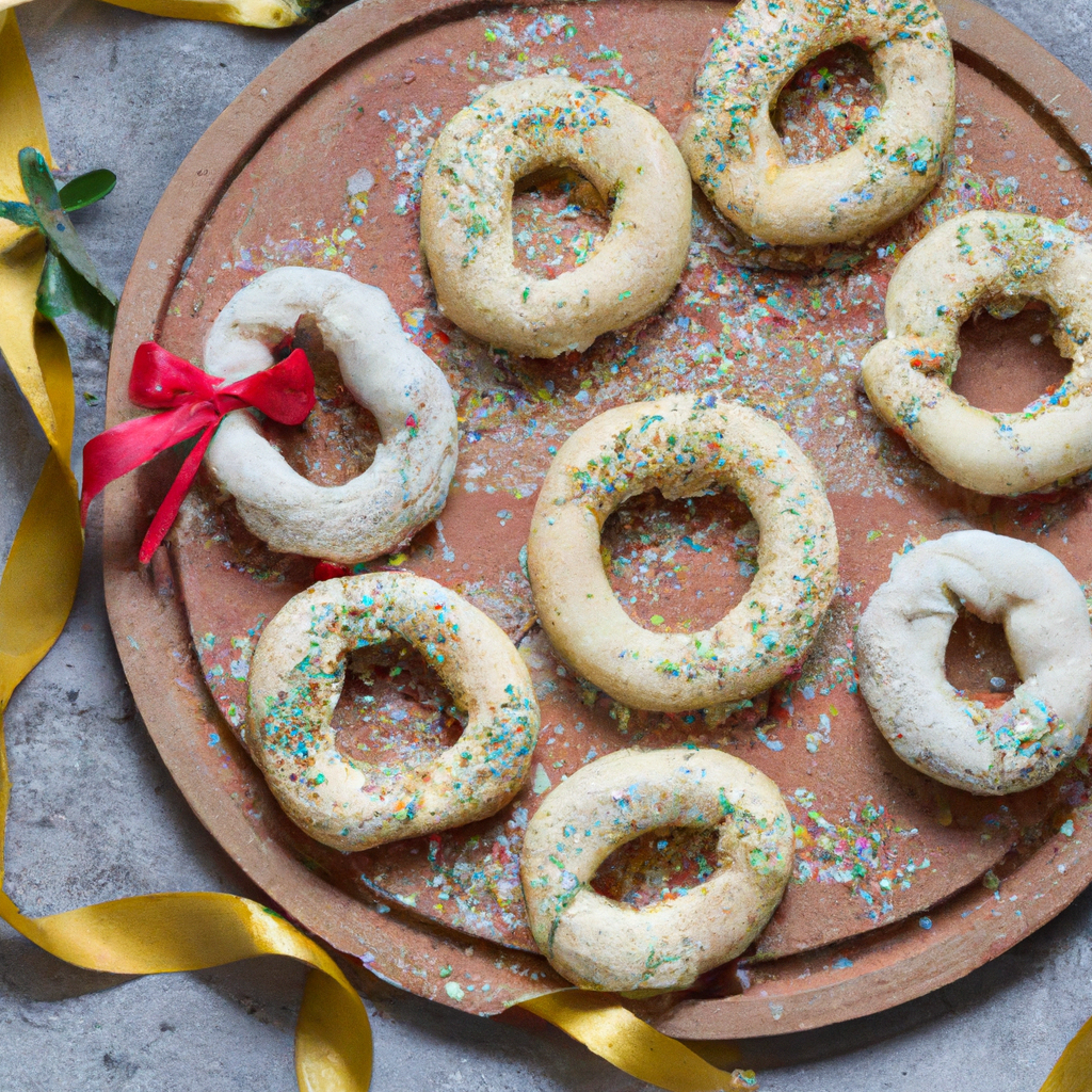 Koulourakia Vanilias Vanilla Cookies