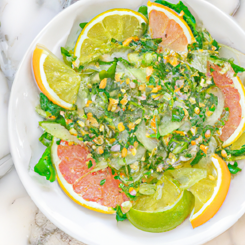 Citrus Vinaigrette Salad Dressing Recipe