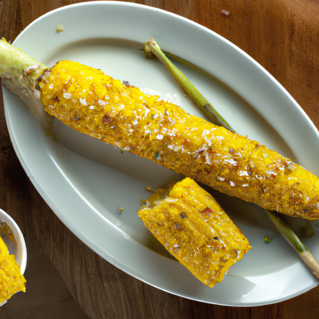 Roasted Corn On A Stick
