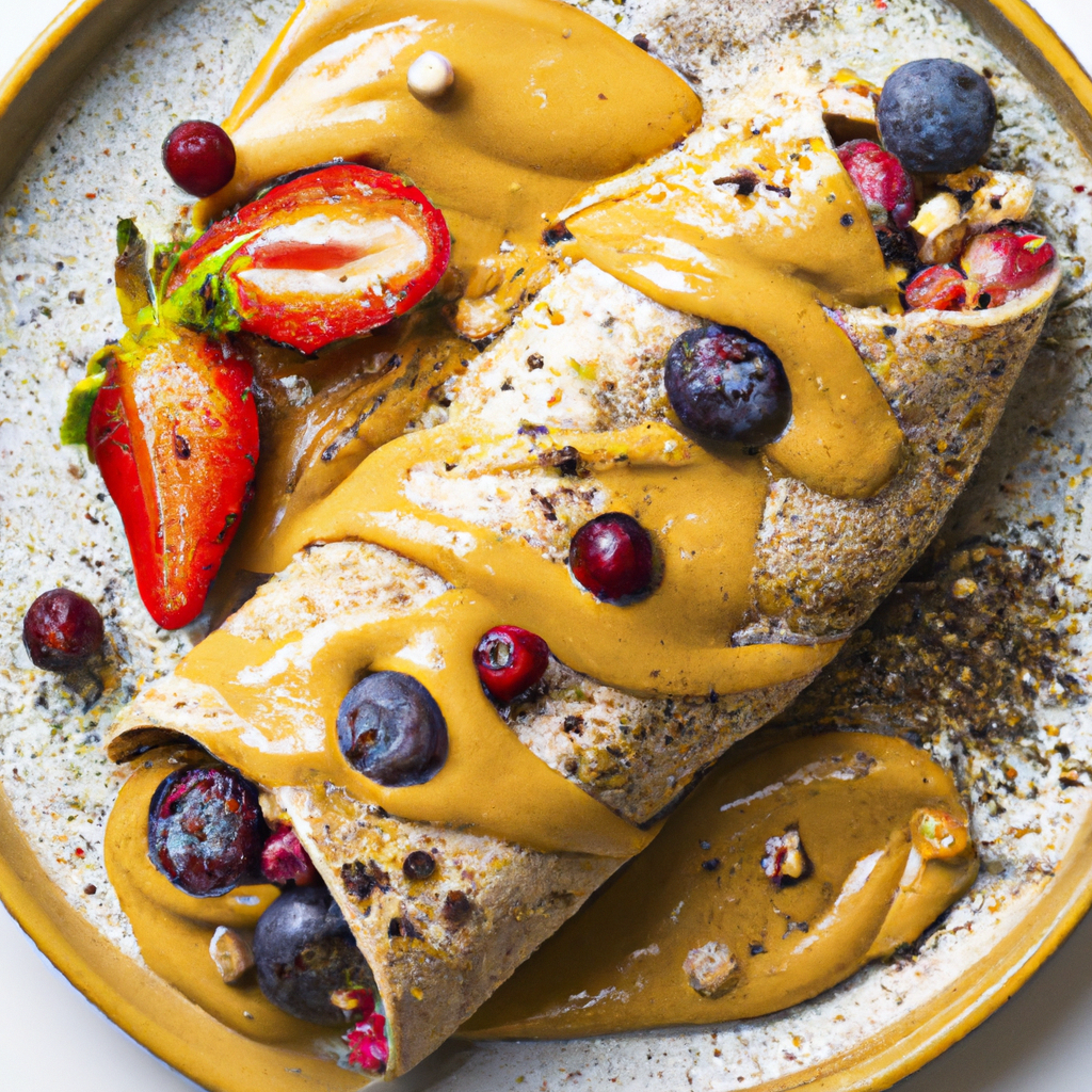 Nut Butter And Fruit Burrito