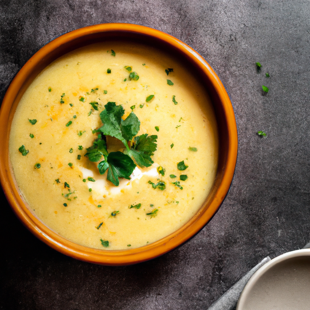 Cheesy Vegetable Soup
