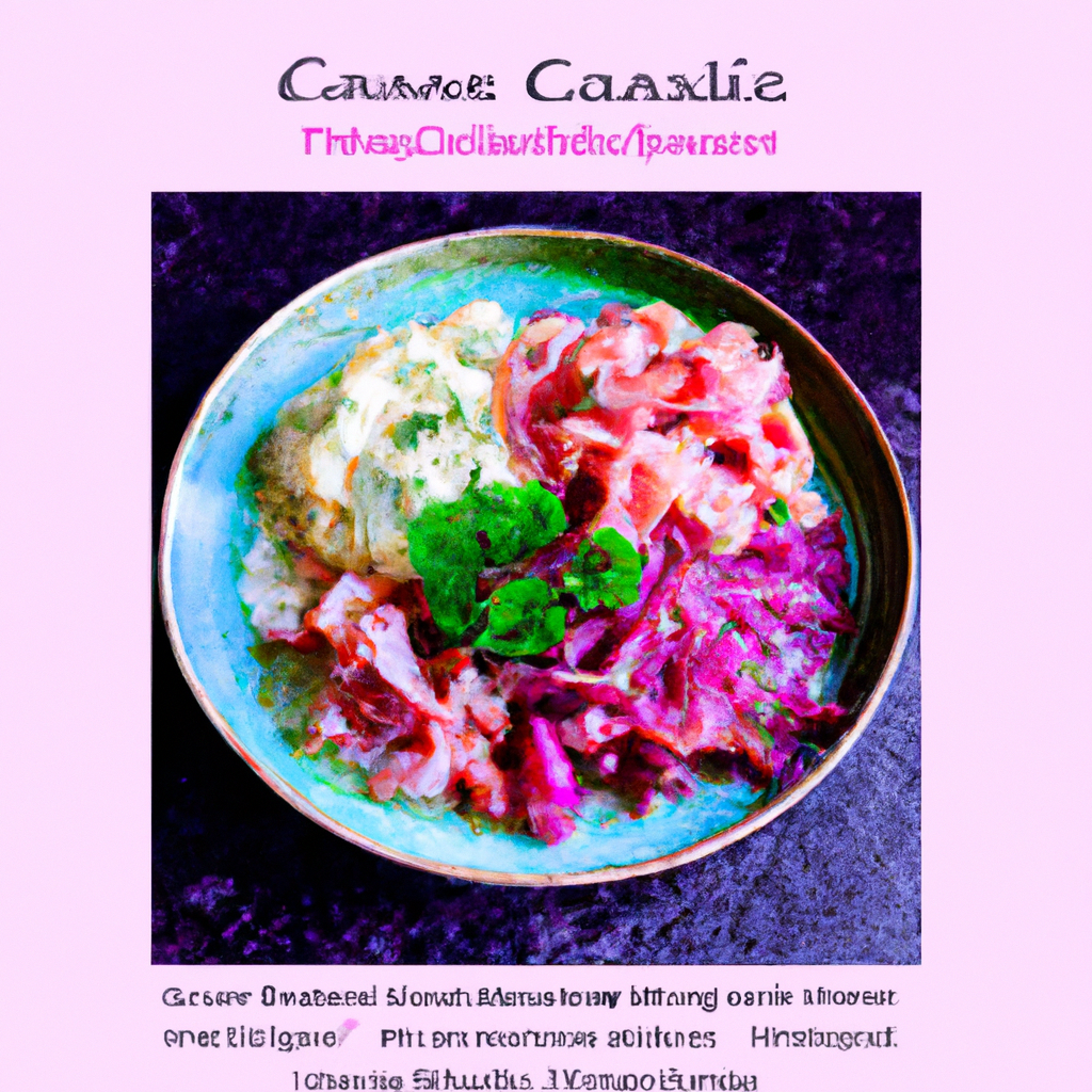 Creamy Pasta With Bacon And Red Cabbage Recipe