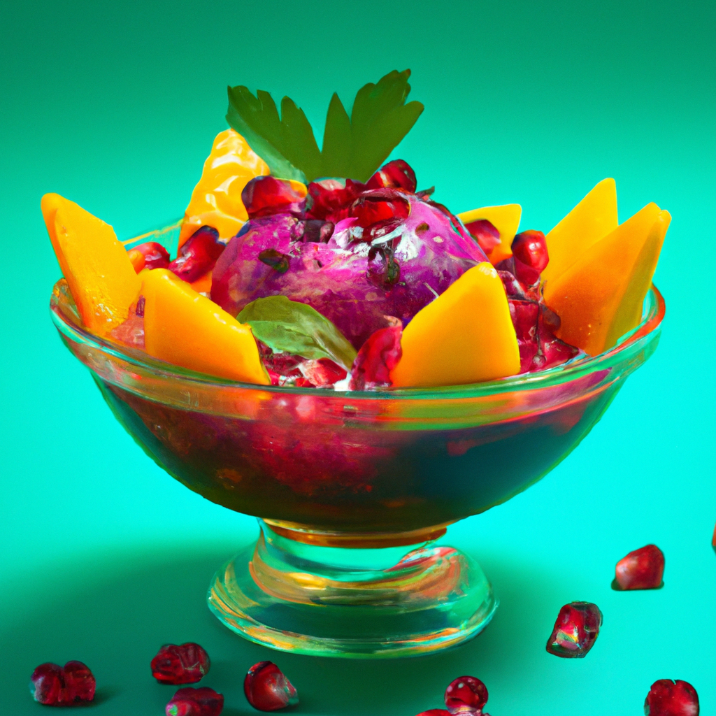 Gelatina De Frutas Fruit Gelatin