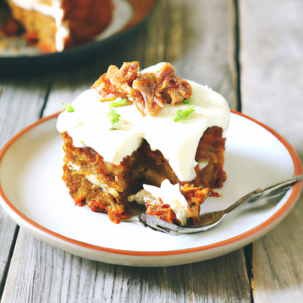 One Bowl Carrot Cake Recipe