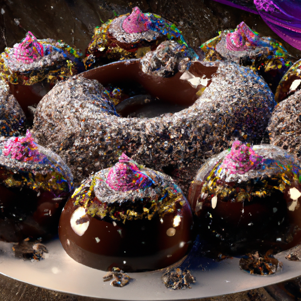 Schokoladenkr&auml;nze Chocolate Wreaths